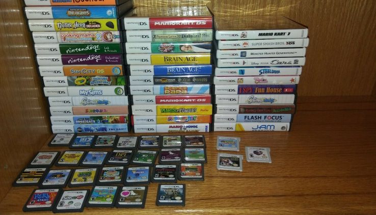 Nintendo DS & 3DS Video games – Many Titles Mario Winx Break Etc