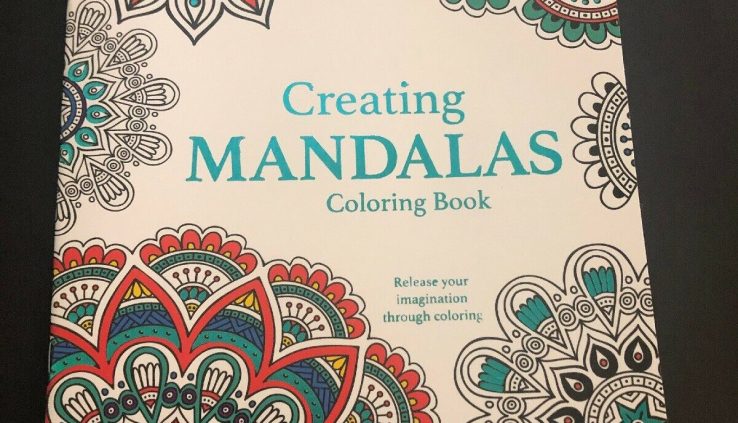 Organising Mandalas Grownup Coloring Guide Relax out Your Creativeness