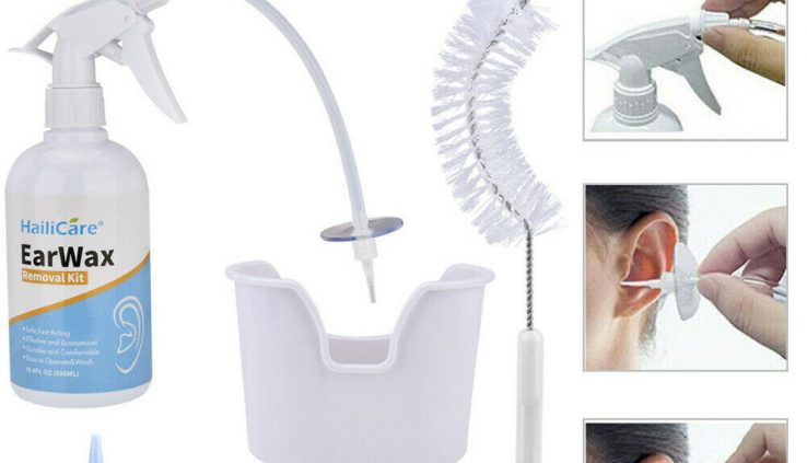 US🚀Ear Wax Cleaner Kit Irrigation Machine Earwax Elimination Cleaning Washer Machine US