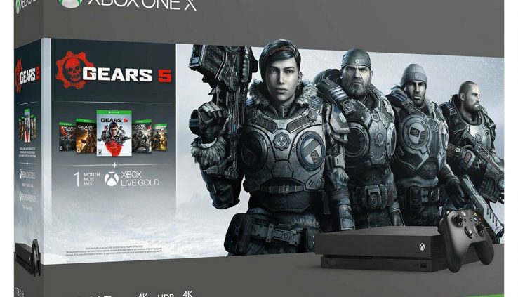 Xbox One X 1TB Console – Gears 5 Bundle [Brand New]