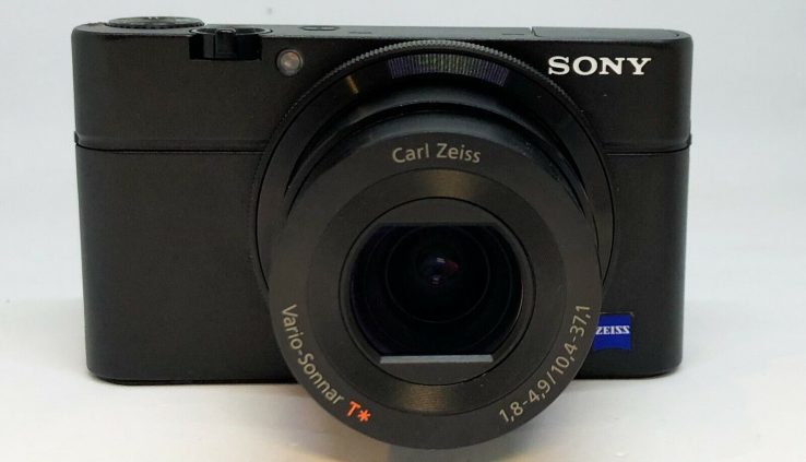 Sony Cyber-shot DSC-RX100 20.2MP Digital Digicam Murky