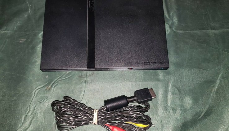 Sony PlayStation 2 PS2 Slim Substitute Console and Componant cable SCPH-70012