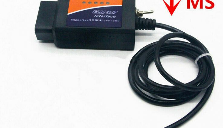 USB Modified OBD2 OBDII ELM327 For Ford MS-CAN HS-CAN Mazda Scanner Code Reader