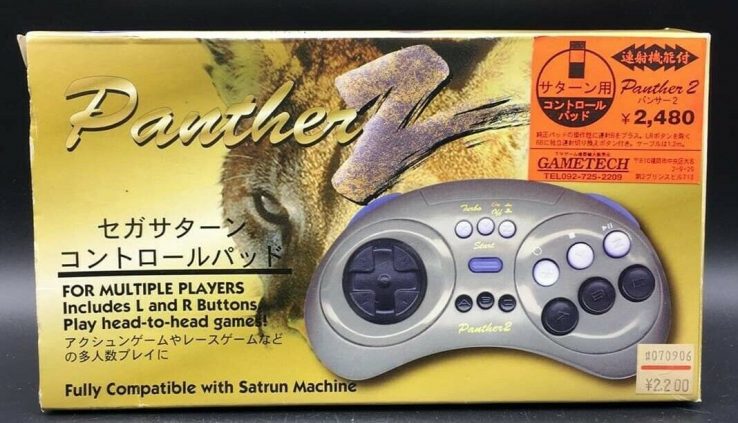 Sega Saturn Phanter Z Controller SS { Examined Works Wisely } Japan