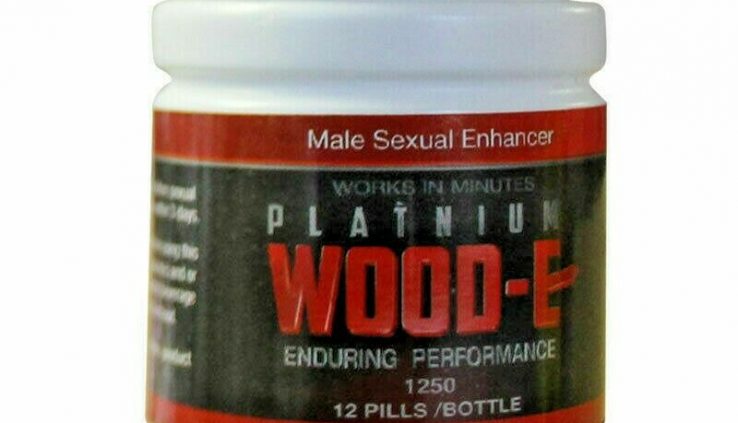 Platinum Wood-E Male Sexual Enhancer Complement – 12 Tablet Bottle