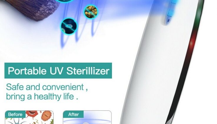 Portable Ultraviolet Germicidal Light UV Disinfection Sterilizer Lamp 10 seconds