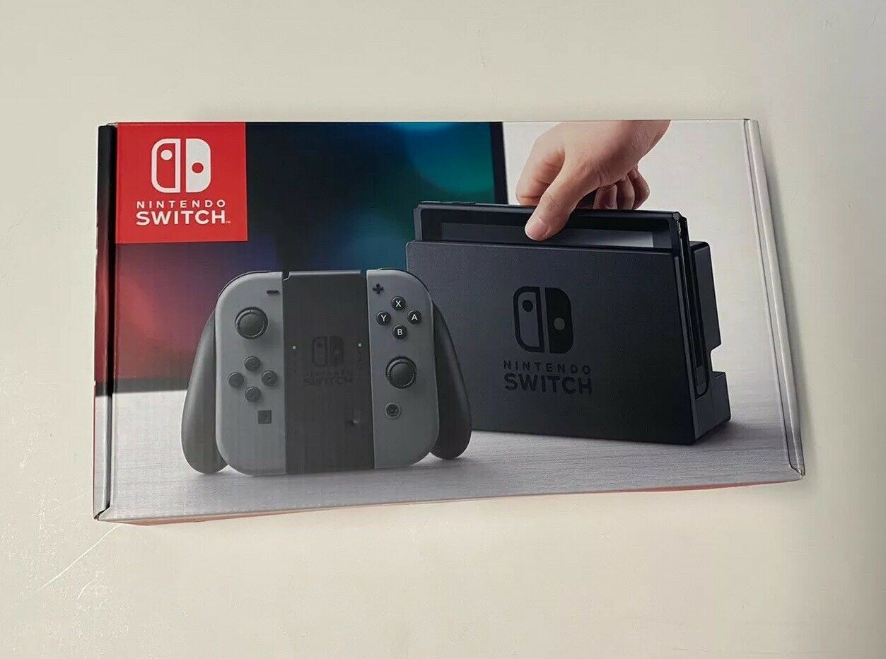 Unpatched Nintendo Switch System Console + JOYCONS Free 200GB Micro SD