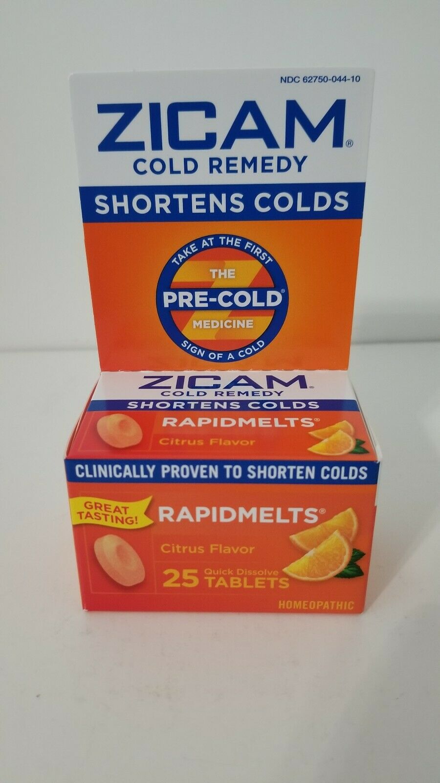ZICAM Icy Resolve Rapidmelts Citrus Flavor Hastily Melts 25 Tablets