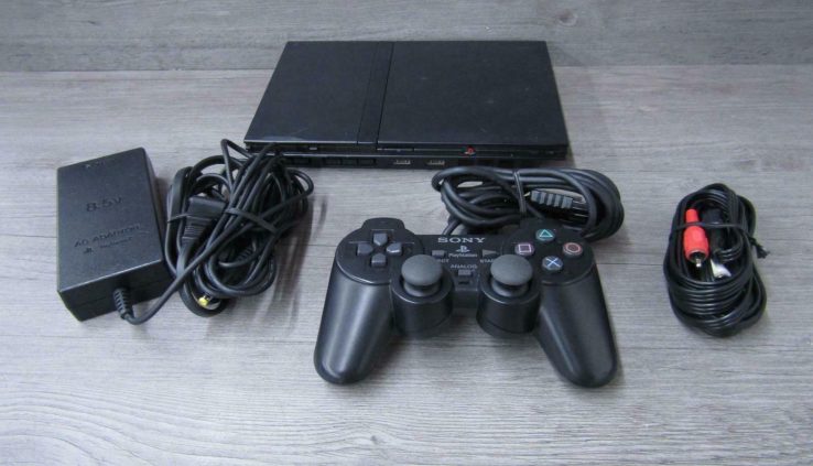 Sony PlayStation 2 Slim SCPH-79001 Video Game Console Sad