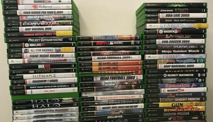 Usual Microsoft XBOX Video games COMPLETE, TESTED -Sold In my opinion