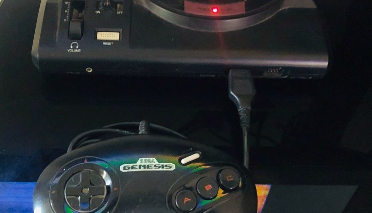 Sega Genesis, Sonic, One Faraway, Av Cable , Energy Provide