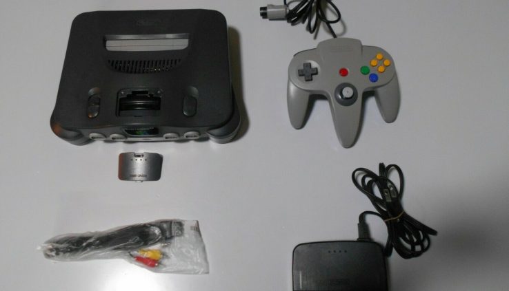 Nintendo 64 N64 Dusky Console instruct item works controller play US