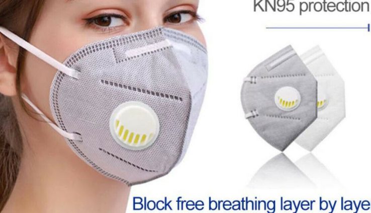 FDA APPROVED MASK N9 SHIPS CALIFORNIA FILTER CHARCOAL 6 LAYER FACE SHIELD