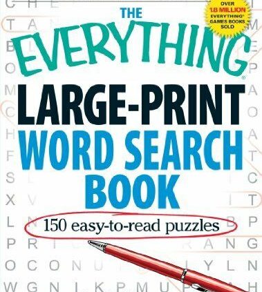 The Everything Large-Print Word Search Book: 150 easy-to-read puzzles [Paperback