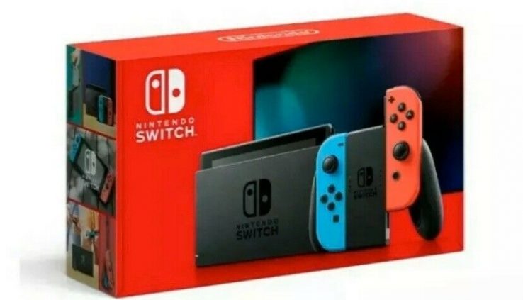Nintendo Switch Neon Crimson/Neon Blue Pleasure-Con 32GB Console – Value Unique FAST SHIP!!