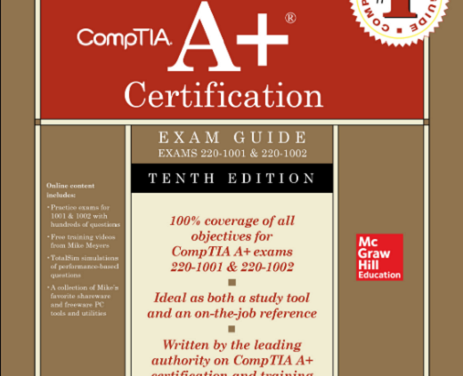 🔥 CompTIA A+ All-in-One Exam Data, Tenth Edition(220-1001  220 – 1002) Digital