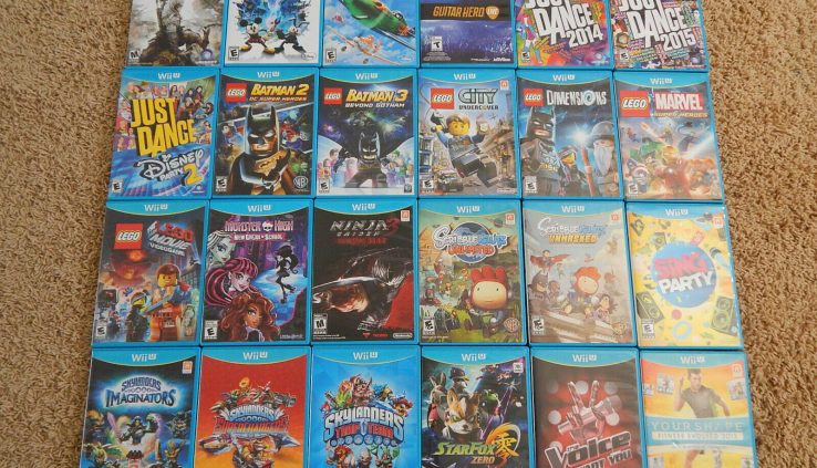 Nintendo Wii U Video games! You Bewitch from Huge Replacement! $6.95 Every!