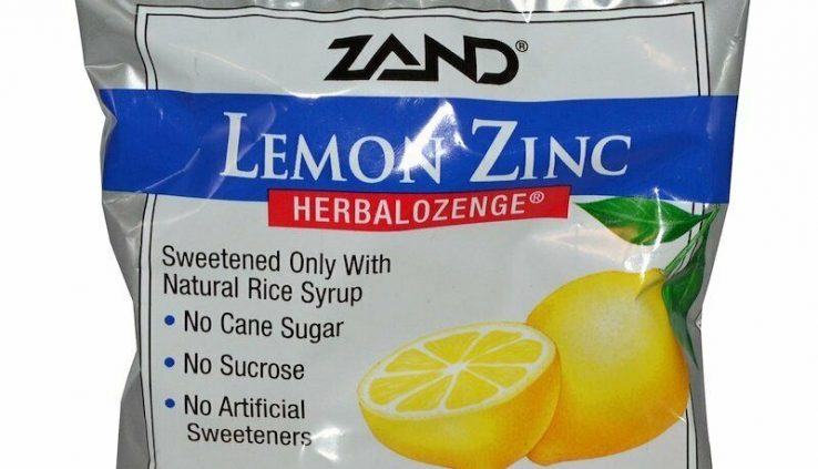 Zand Lemon Zinc 15 Lozenges Herbalozenge Fresh from Manufacturing facility Exp. Sep-2021
