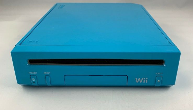 Nintendo Wii Blue Console Handiest Replacement Diagram With Downloaded Traditional Video games