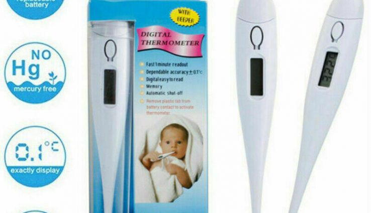 USA Oral LCD Digital Thermometer For Toddler Kid Adult Neatly being Medical Thermometers