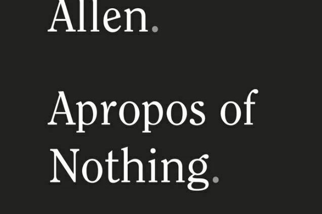 [P.D.F] Apropos of Nothing by Woody Allen 2020