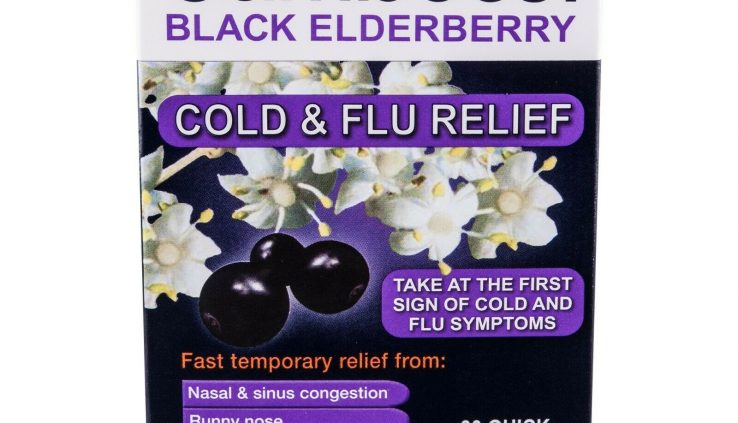 Sambucol Chilly & Flu Reduction Black Elderberry 30 Depend – EXP 2021