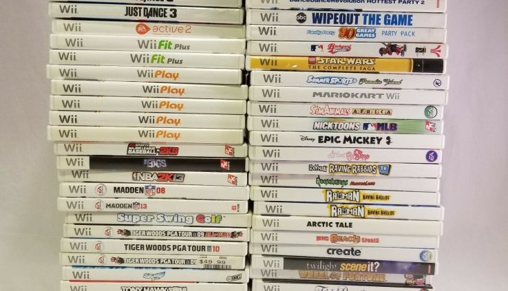 Nintendo Wii Games: Exercise and capture. Free transport.