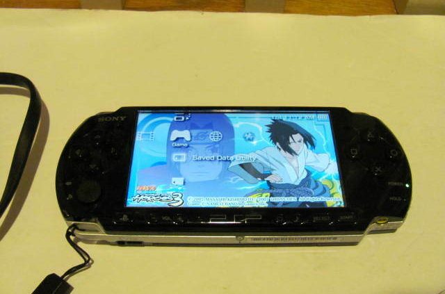 Sony PSP 3001 Unlit Handheld System – Works  Bundled + 5 GAMES–GREAT SHAPE