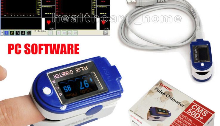 Finger Tip Pulse Oximeter SpO2 Coronary heart Rate monitor blood oxygen Sensor Meter,USA