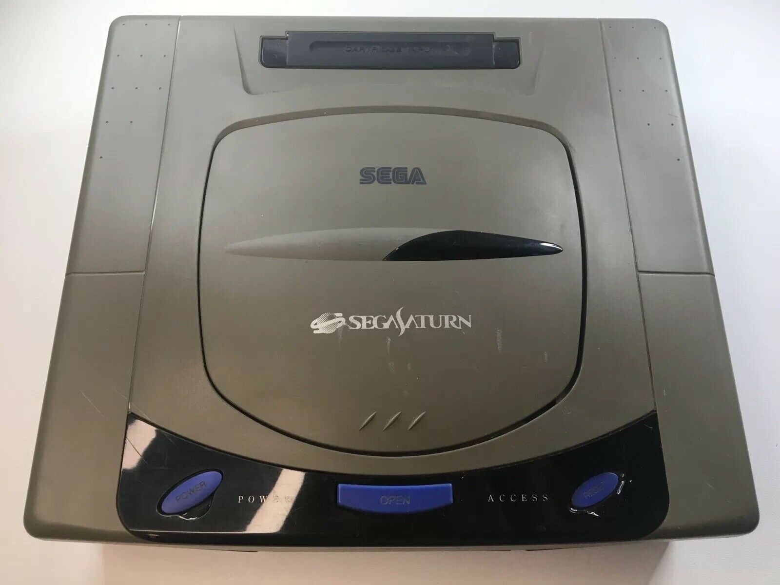 USED SS Sega Saturn Console Machine Most productive Gray JAPAN NTSC-J ...