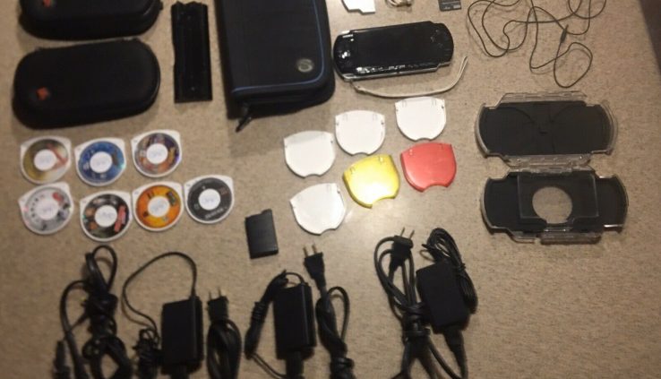 PSP (PlayStation Portable) + Accessories