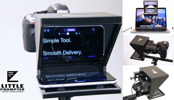 Minute Prompter, Teleprompter (feeble, refurbished, fully purposeful)