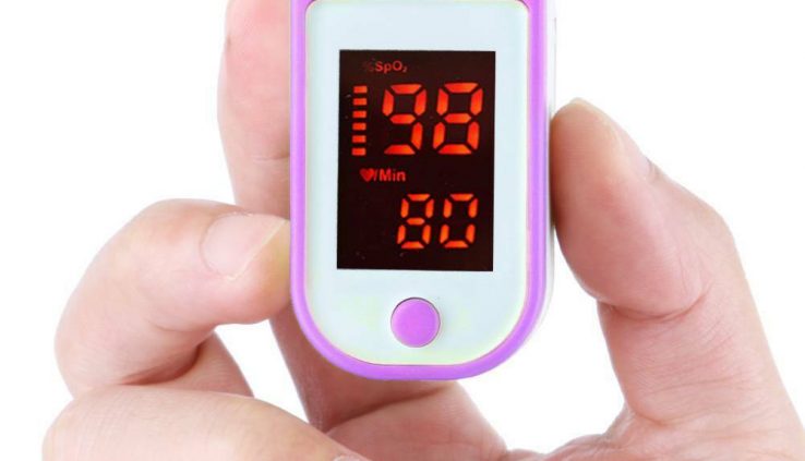 Fingertip Finger Pulse oximeter/oxymetre SpO2 PR Blood Oxygen meter computer screen US