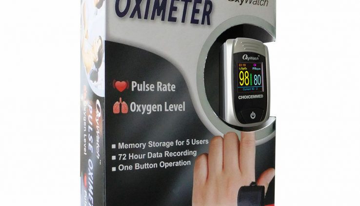 Choicemmed FDA CE FingerTip Pulse Oximeter Video show Blood Oxygen SpO2 OLED Coloration