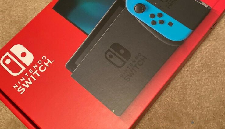 Nintendo Change with Neon Blue and Neon Red Pleasure-con (V2) IN HAND Rapid Transport