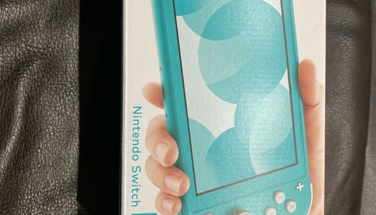 Nintendo Swap HDHSBAZAA Lite Console – Turquoise – Build Unique – Identical Day Ship