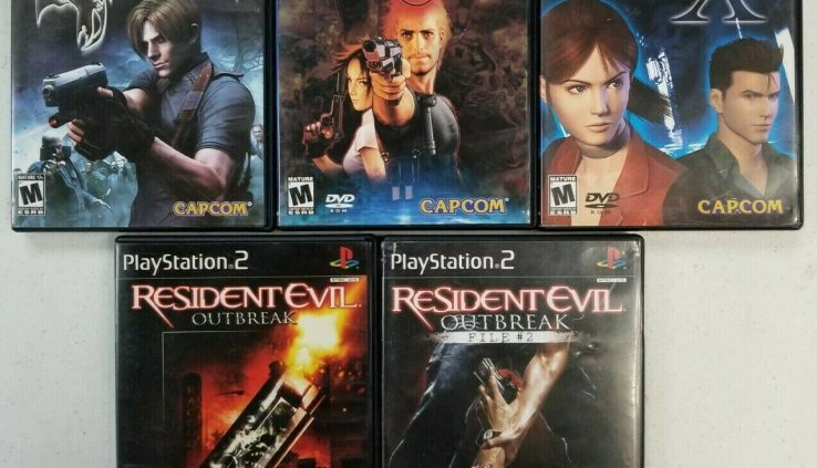 Resident Flawed games (Playstation2) PS2 Tested