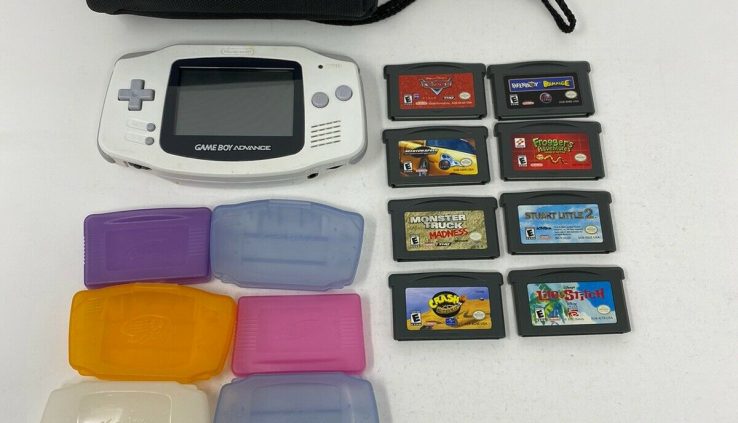 Usual Nintendo Gameboy Advance White – Tested With Video games And Extra!