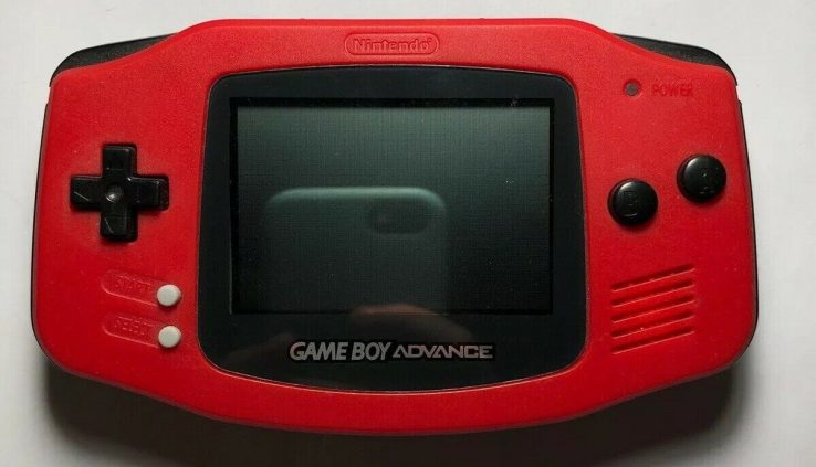 Personalized Nintendo Game Boy Strategy Dusky/Crimson Tested/Working!!