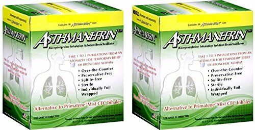 Asthmanefrin Asthma Medication Bear up, 30 Count (Pack of two) Expiration Apr 2021