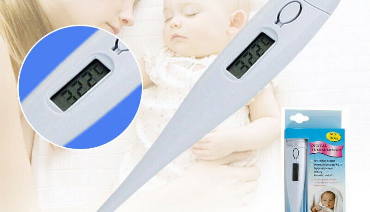 Oral LCD Digital Thermometer For Puny one Kids &Grownup Neatly being Clinical Thermometers US