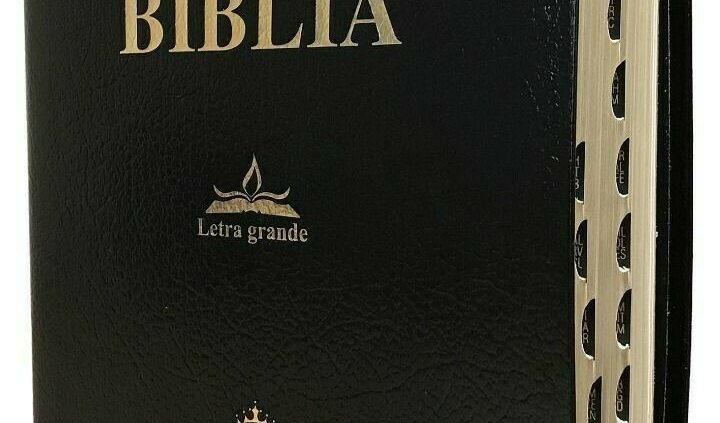 BIBLIA LETRA GIGANTE REINA VALERA 1960 , CONCORDANCIA, PIEL NEGRO con INDEX