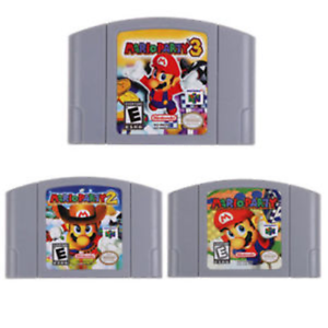 Mario Celebration 1 &Mario Celebration 2 & Celebration 3 video games for Nintendo 64 N64 Ship from NY