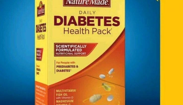 Nature Made Daily DIABETIC Effectively being Pack 60 Packets