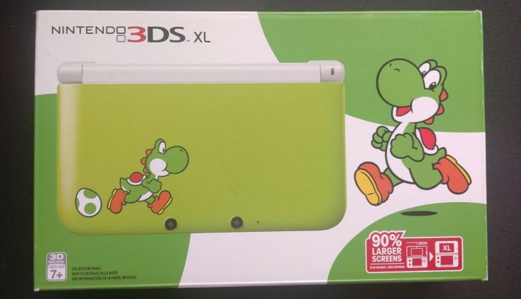 Nintendo 3DS XL Yoshi Version Scheme!!! Rate New!!!