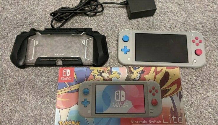 Nintendo Swap Lite Zashian and Zamazenta Edition Console