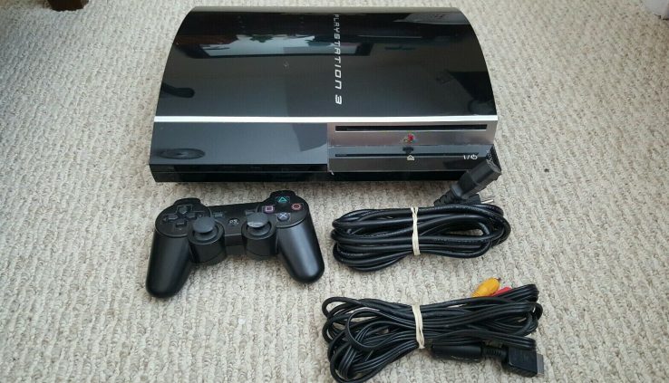 Sony PlayStation 3 80GB Console – Black