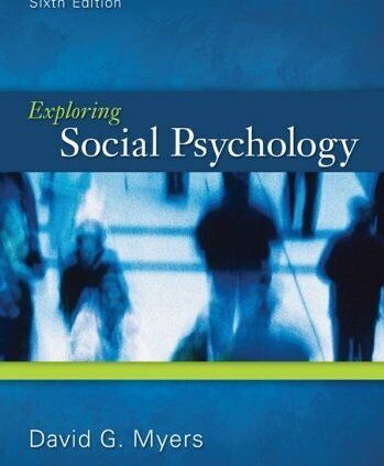 Exploring Social Psychology by Myers, David Book The Fleet Free Transport