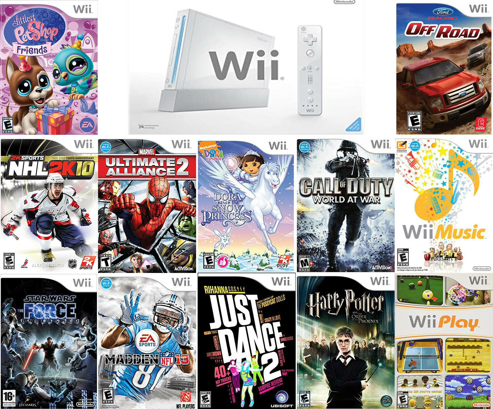 Nintendo Wii Video games NEW Condition Take hang of Video Game