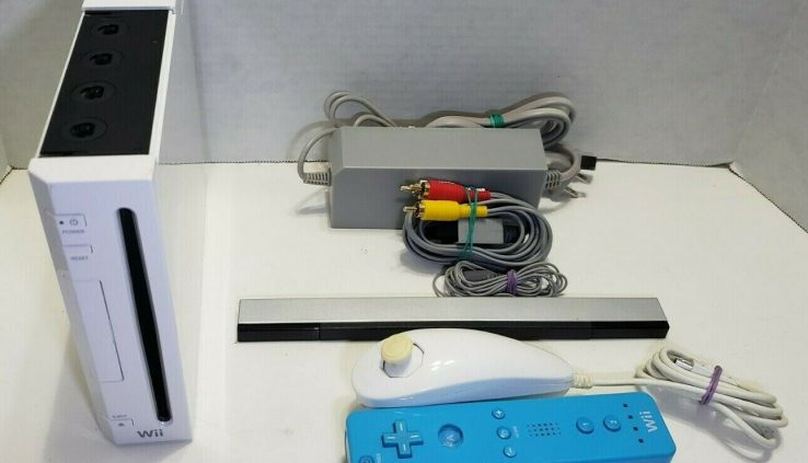 Nintendo Wii White RVL-001 Console Examined GameCube Appropriate